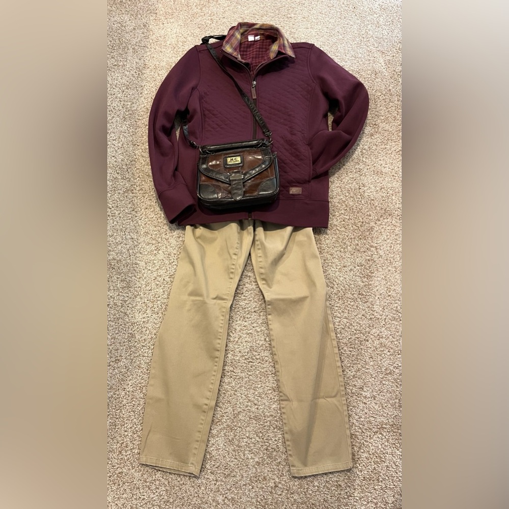 Burgundy Jacket